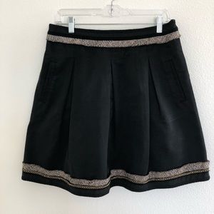 Pleated BCBG skirt